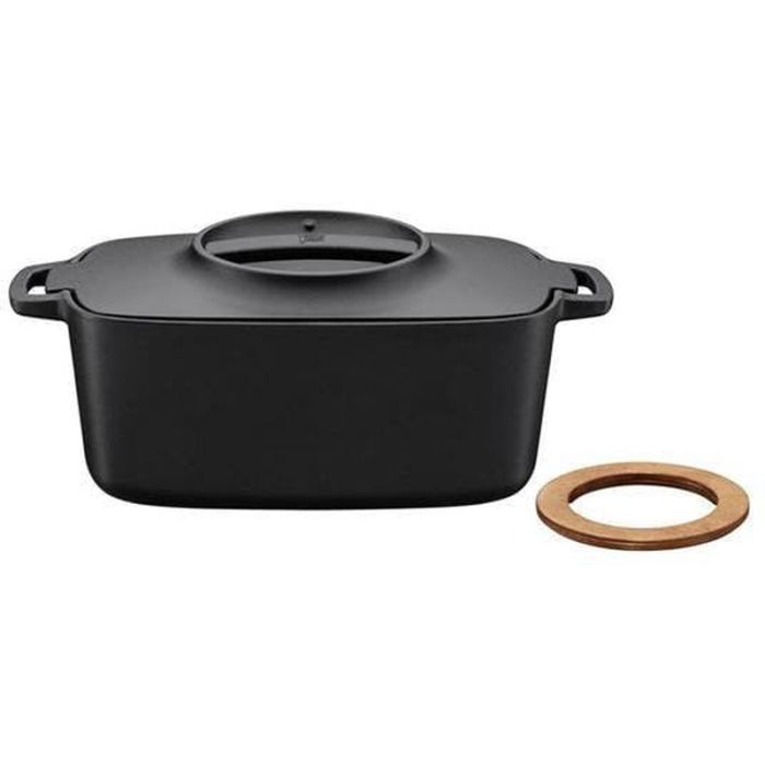 Кастрюля Fiskars Norden чавунна прямокутна 5 л (1026567) изображение 4