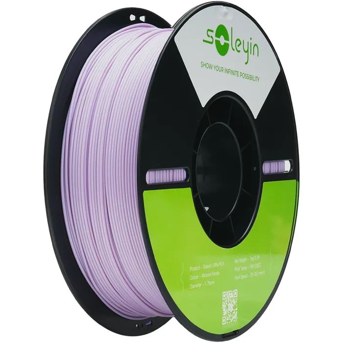 Пластик для 3D-принтера Creality Soleyin PLA ULTRA 1кг, 1.75мм, purple almond (3301010600)