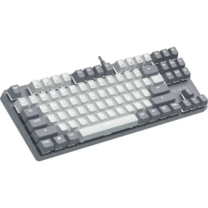 Клавиатура GamePro Genesis Metallic MK110G Outemu Red Switch USB UA Gray (MK110G) изображение 2