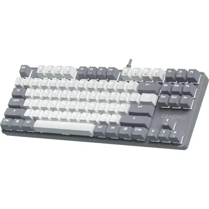 Клавиатура GamePro Genesis Metallic MK110G Outemu Red Switch USB UA Gray (MK110G) изображение 3