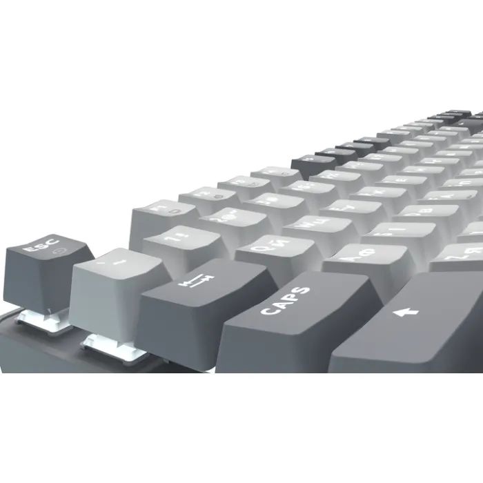 Клавіатура GamePro Genesis Metallic MK110G Outemu Red Switch USB UA Gray (MK110G) зображення 5