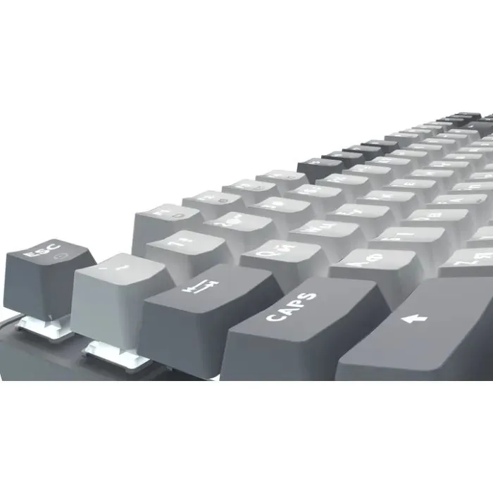 Клавиатура GamePro Genesis Metallic MK110G Outemu Red Switch USB UA Gray (MK110G) изображение 5