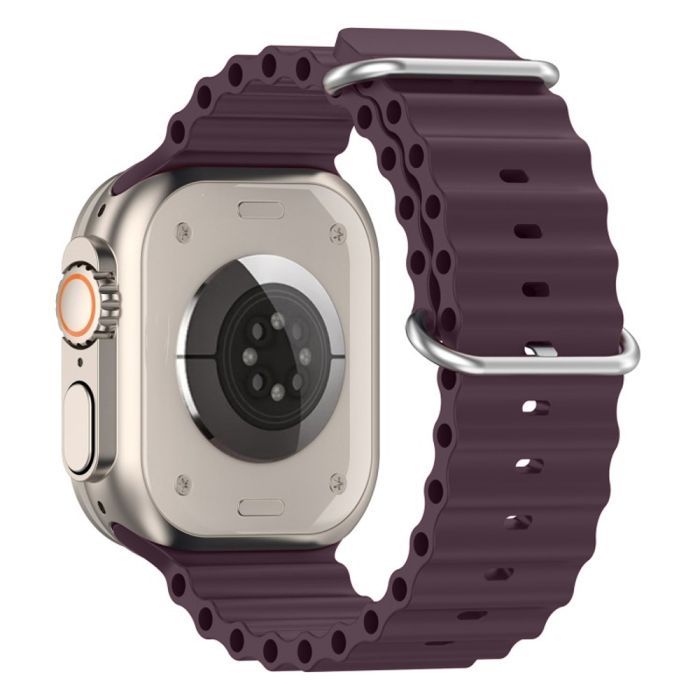 Ремінець до смарт-годинника Armorstandart Ocean Band для Apple Watch 42 (Series 11-10)/41/40/38 Black (ARM74233) зображення 3