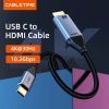Кабель мультимедійний USB-C to HDMI M 3.0m V1.4 4K30Hz Cabletime (CA915378) зображення 3