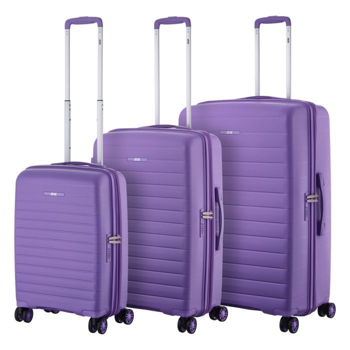 Набір валіз 2E Aero (L+M+S), сіро-коричневі (2E-SPP-AERO-SET3-TP) зображення 2