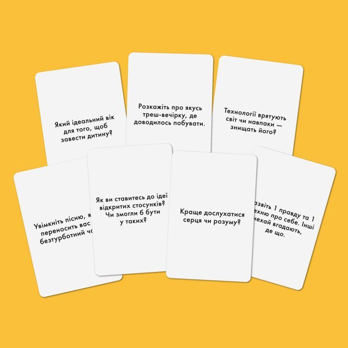 Настольная игра Orner Разговорная игра Расскажи мне все! Office edition (укр.) (2249) изображение 4