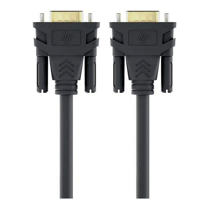 Кабель мультимедійний VGA M to VGA M 1.0m 1080p60Hz black HP (HP_DHC-VG100-1M)