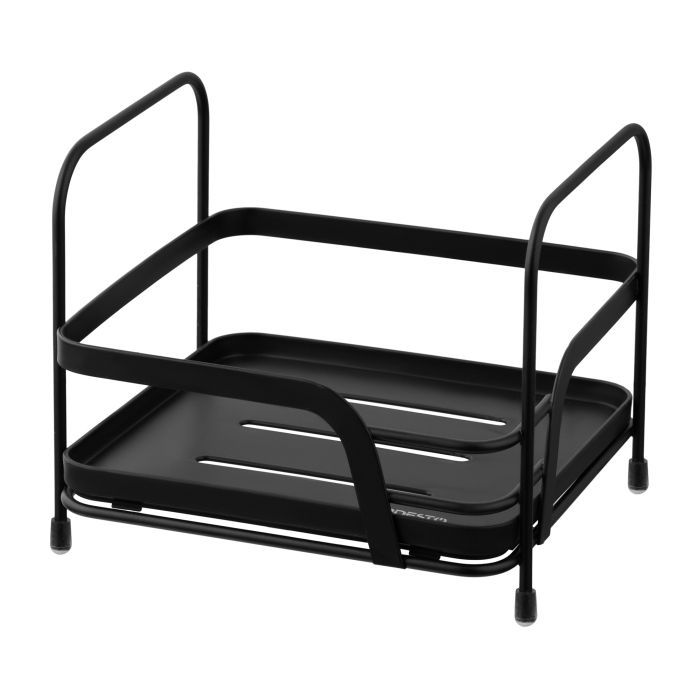 Полка в ванную Ardesto Vigor 1-ярусная Черная (ARHK4501PB)