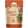 Влажный корм для кошек ARATON Adult with Salmon and Chicken 85 г (ART47926)