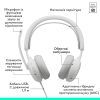 Навушники Logitech Zone Wired 2 USB White (981-001621) зображення 6