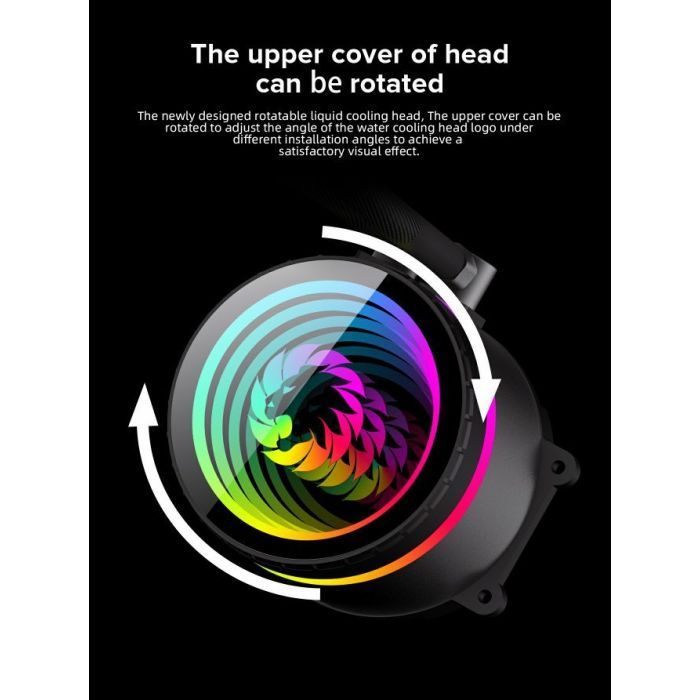 Система рідинного охолодження Gamemax Iceburg 120 BK зображення 11