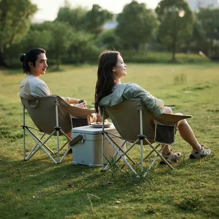 Стул складной Naturehike Stellaluna T01 CNH23JU13002, M, чорний (6975641889434) изображение 4