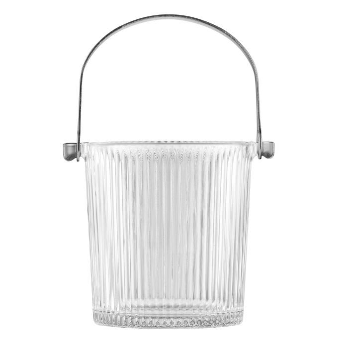 Відро для льоду Ardesto Iceberg 980мл, скло, прозорий (AR5045) зображення 5