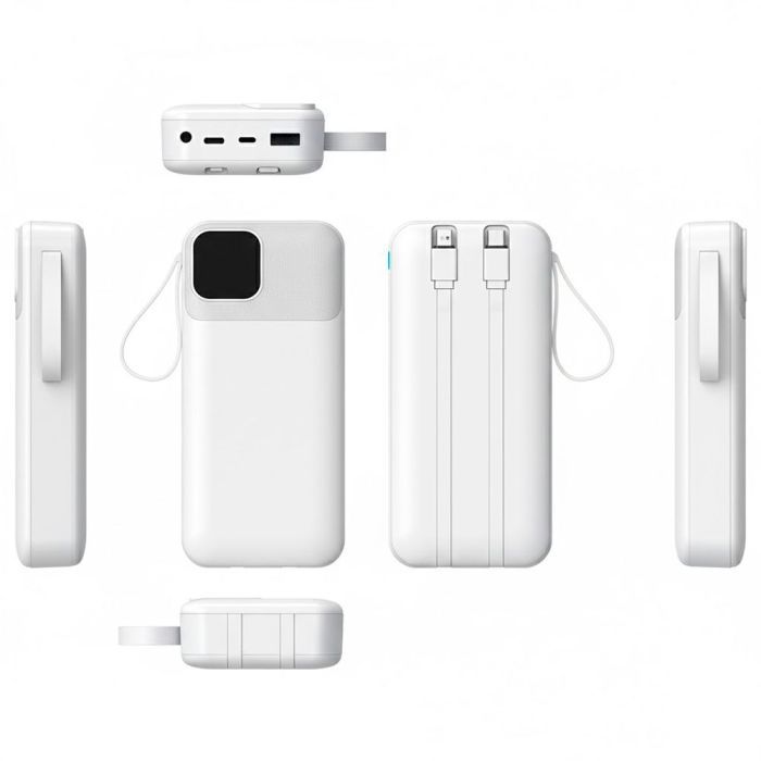 Батарея универсальная TheGeneral 20000mah Voltix, 22.5W Fast Charge PD White (40012819-08) изображение 4