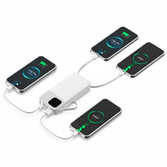 Батарея универсальная TheGeneral 20000mah Voltix, 22.5W Fast Charge PD White (40012819-08) изображение 5