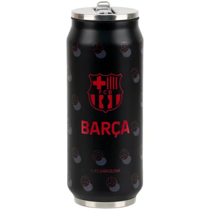 Поїльник-непроливайка Kite FC Barcelona термочашка з трубочкою, 500 мл (BC25-1264)