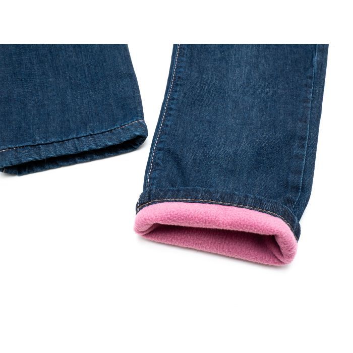 Джинси дитячі A-Yugi утеплені (6403-98G-blue) зображення 3