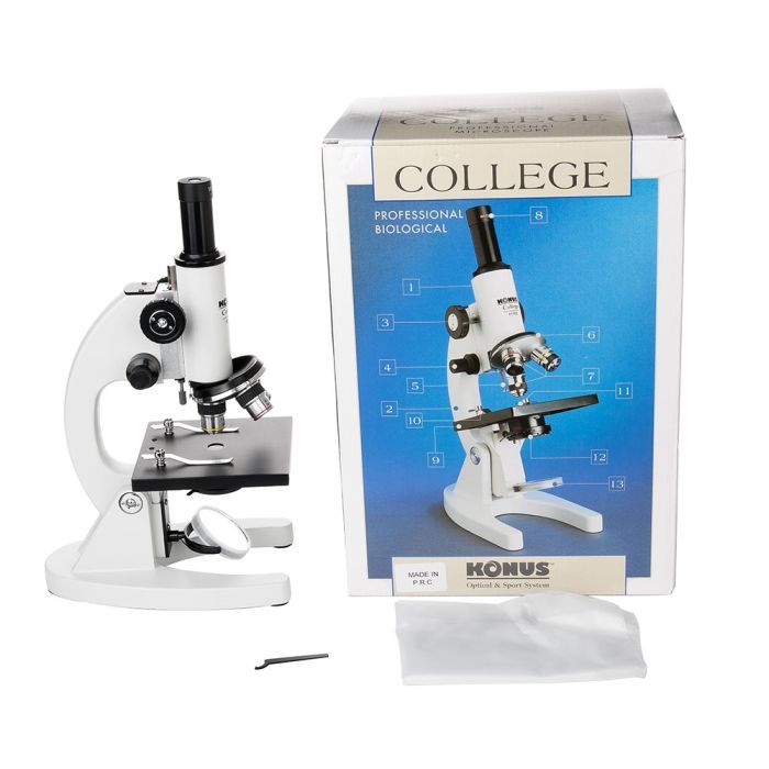 Микроскоп Konus COLLEGE 60x-600x (5302) изображение 6