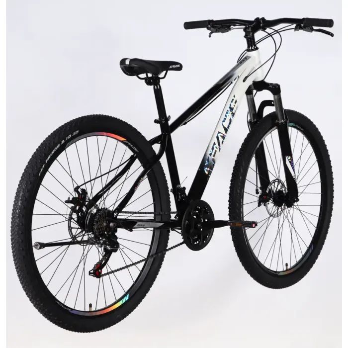 Велосипед Space 29" MARS DD FR рама-16" ST 2026 зелено-сріблястий (OPS-SP-29-152) зображення 3