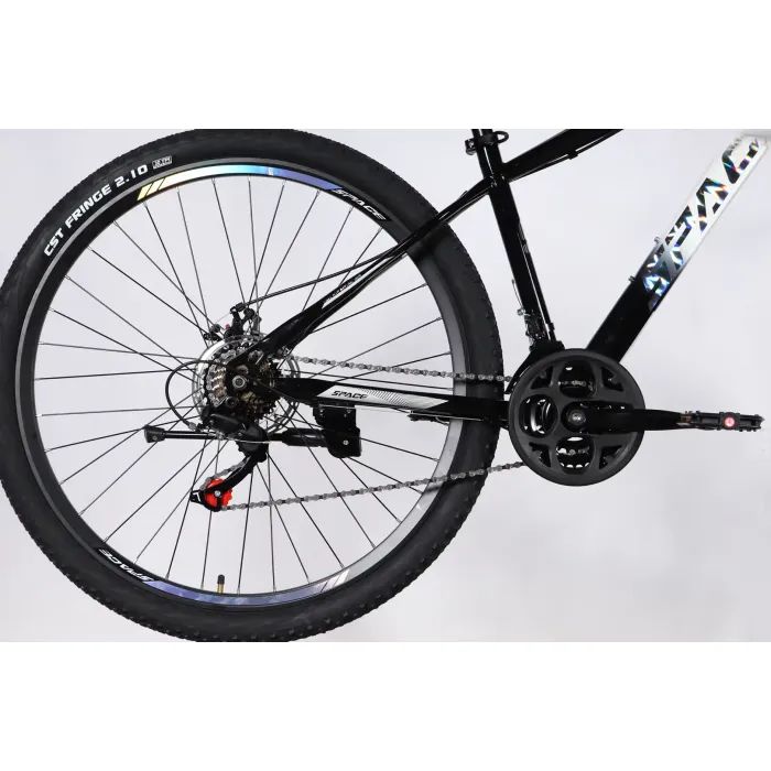 Велосипед Space 29" MARS DD FR рама-16" ST 2026 зелено-сріблястий (OPS-SP-29-152) зображення 5