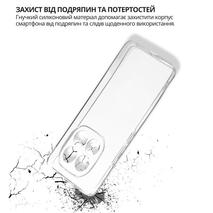 Чехол для мобильного телефона BeCover Xiaomi Redmi Note 15 Pro Plus 5G Transparent (714977) изображение 3