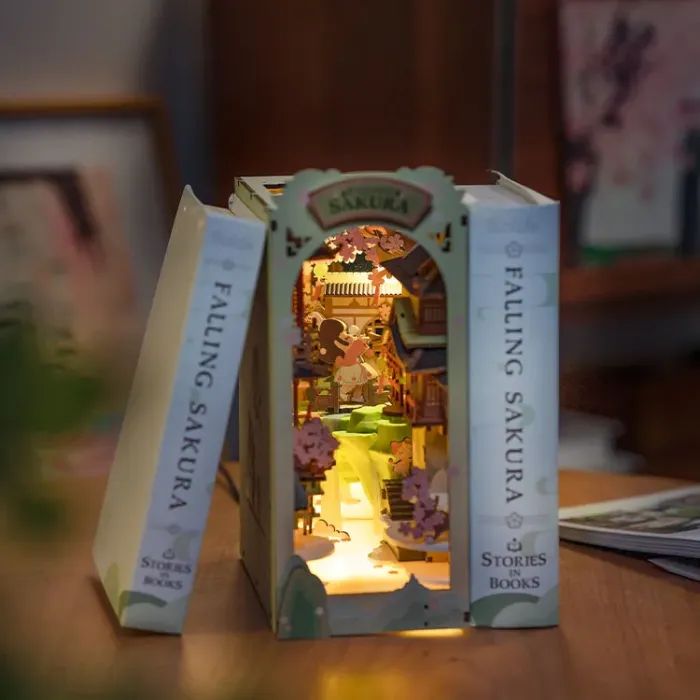 Конструктор Robotime Rolife деревянній 3D Падающая Сакура (TGB05) изображение 10