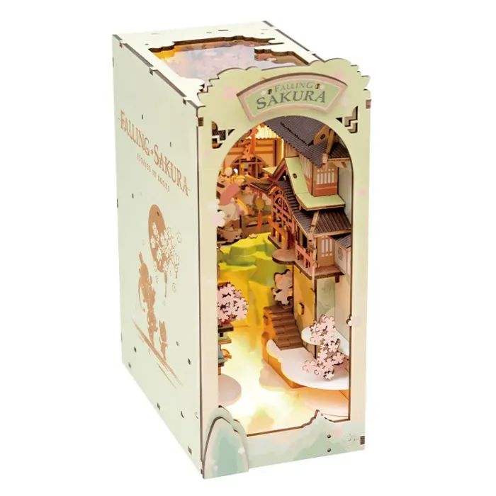 Конструктор Robotime Rolife деревянній 3D Падающая Сакура (TGB05) изображение 2