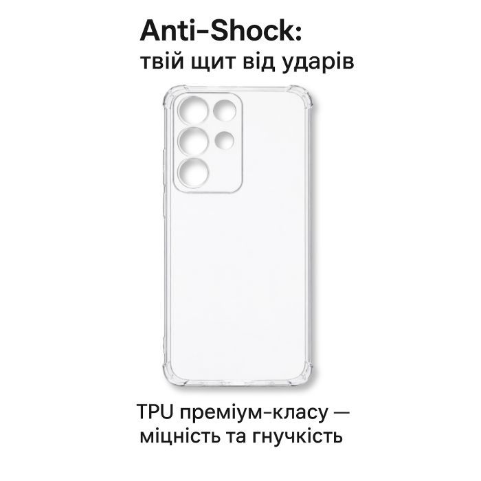 Чохол до мобільного телефона BeCover Anti-Shock Realme C85 Pro Clear (715066) зображення 7