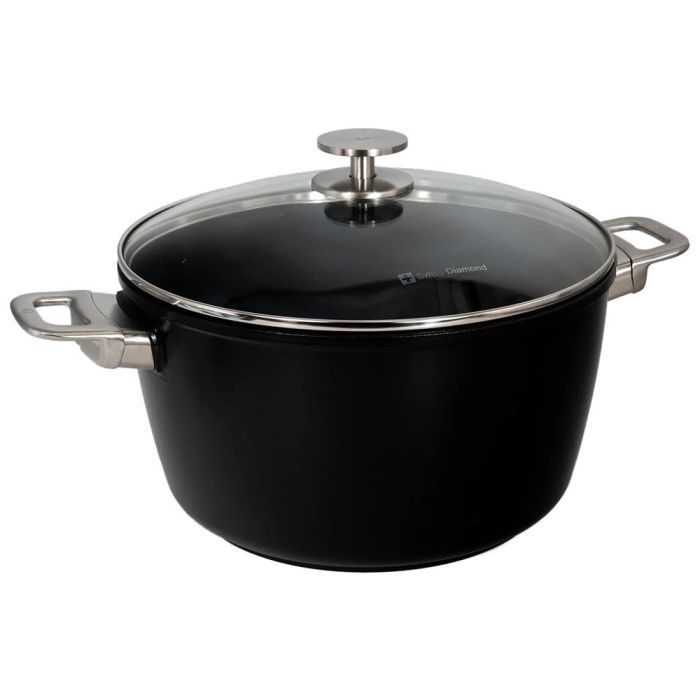 Каструля Swiss Diamond CXD Induction з кришкою 24 см 5,2 л (CXD6124ic)