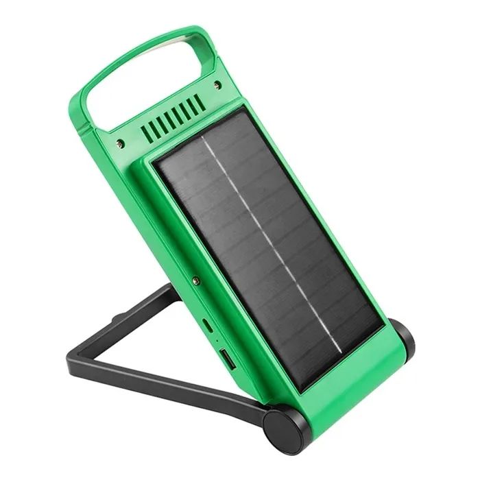 Фонарь NEWVEW NV-Y09-A Solar Panel 4000mAh Green (NWVW-NV-Y09-A-GN) изображение 5