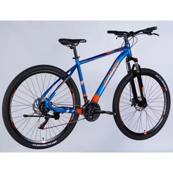 Велосипед Space 29" MERCURY DD FR рама-18" AL 2026 синьо-помаранчевий (OPS-SP-29-169) зображення 3