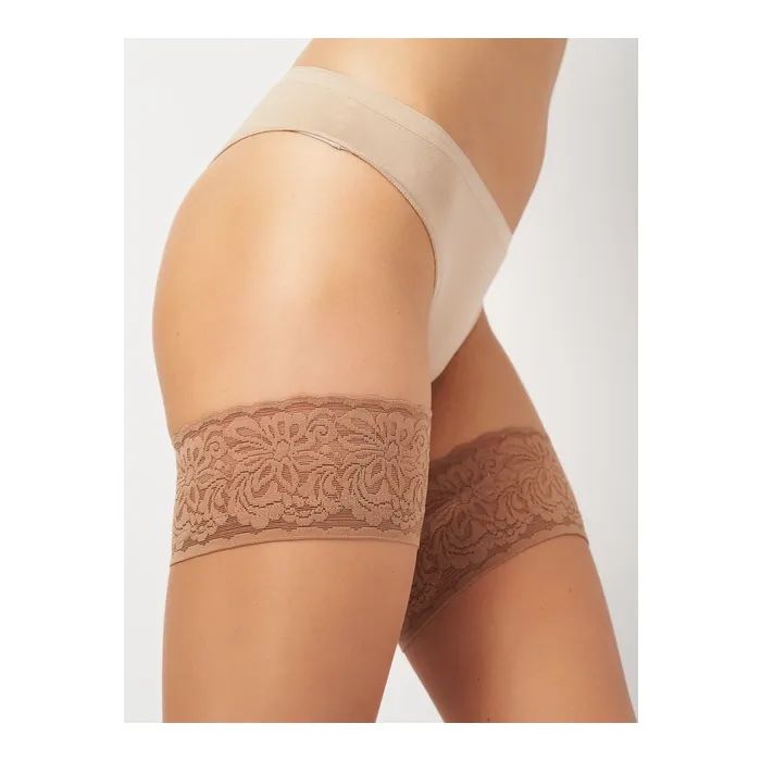 Чулки Corrente Stockings Romantico 40 Den Natural - 1/2 (2110402772608) изображение 3