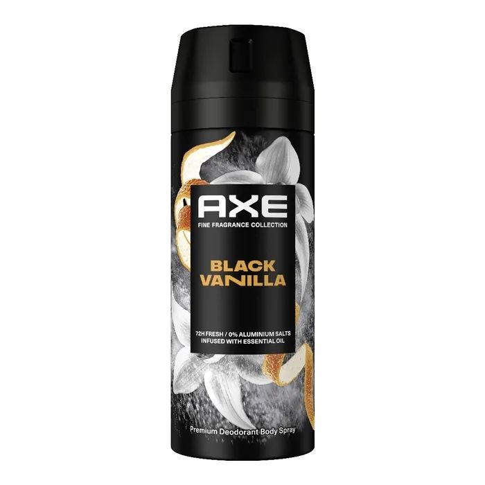 Дезодорант AXE Fine Fragrance Black Vanilla 150 мл (8720181808692)
