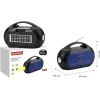 Акустическая система NEWVEW NV-V50 Solar Panel/BT/USB/TF/FM/AUX Blue (NWVW-NV-V50-BL) изображение 4