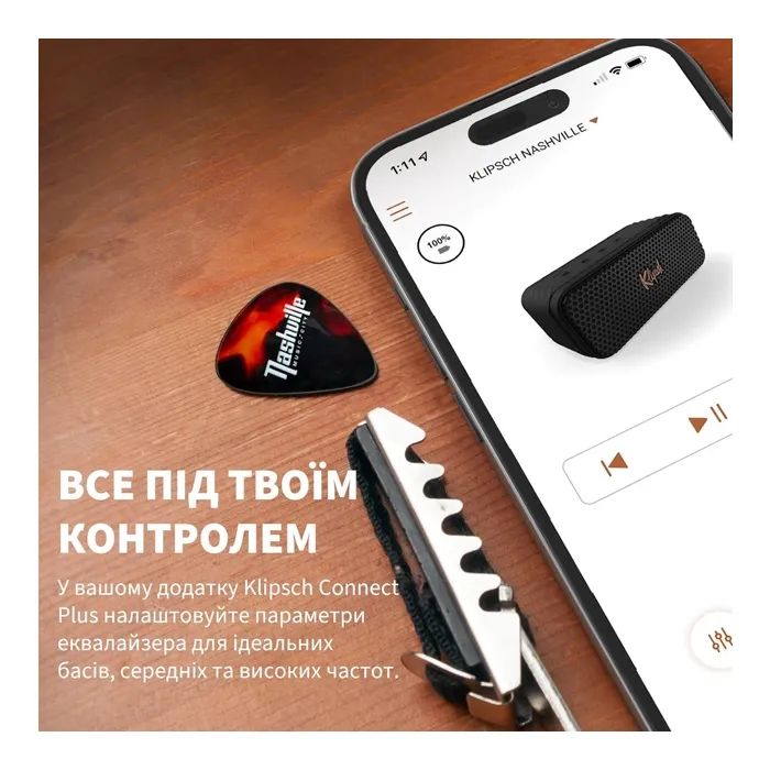 Акустическая система Klipsch Nashville 20W Black (1071975) изображение 5