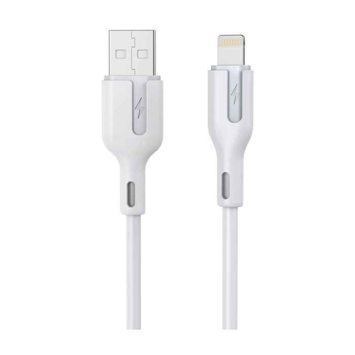 Дата кабель USB 2.0 AM to Lightning 1.0m 2.4A black Choetech (XAL-0003-BK-V2)