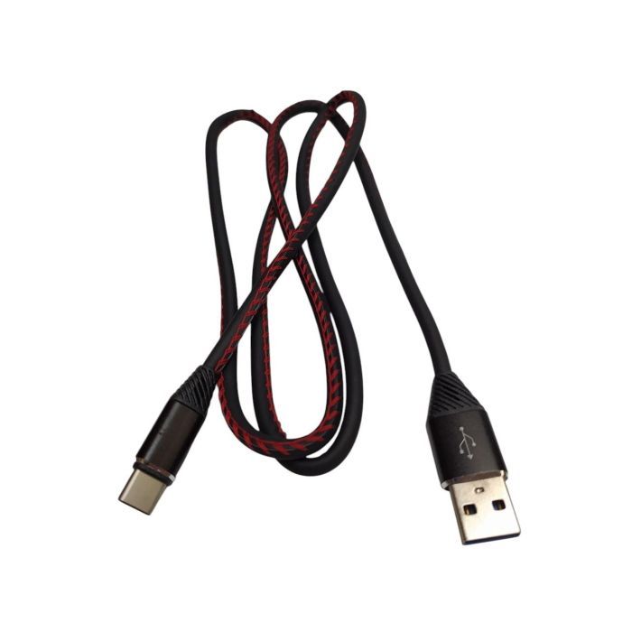 Дата кабель USB 2.0 AM to USB-C 1.0m 2.4A black XoKo (XK-CTC-005-BK) изображение 2