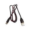 Дата кабель USB 2.0 AM to USB-C 1.0m 2.4A black XoKo (XK-CTC-005-BK) изображение 2