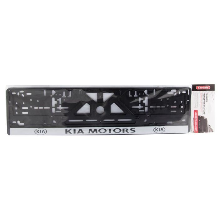 Рамка номерного знака CarLife KIA (NH24) изображение 2