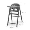 Стілець для годування Kinderkraft Tino Grey (5902533929788) зображення 7