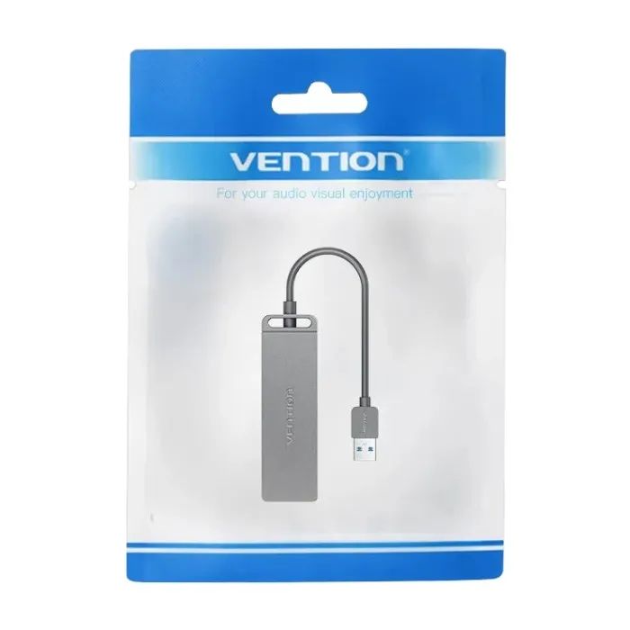 Концентратор Vention USB 3.0 to 4xUSB 3.0 0,15m black (CHLBB-SCB2) изображение 3