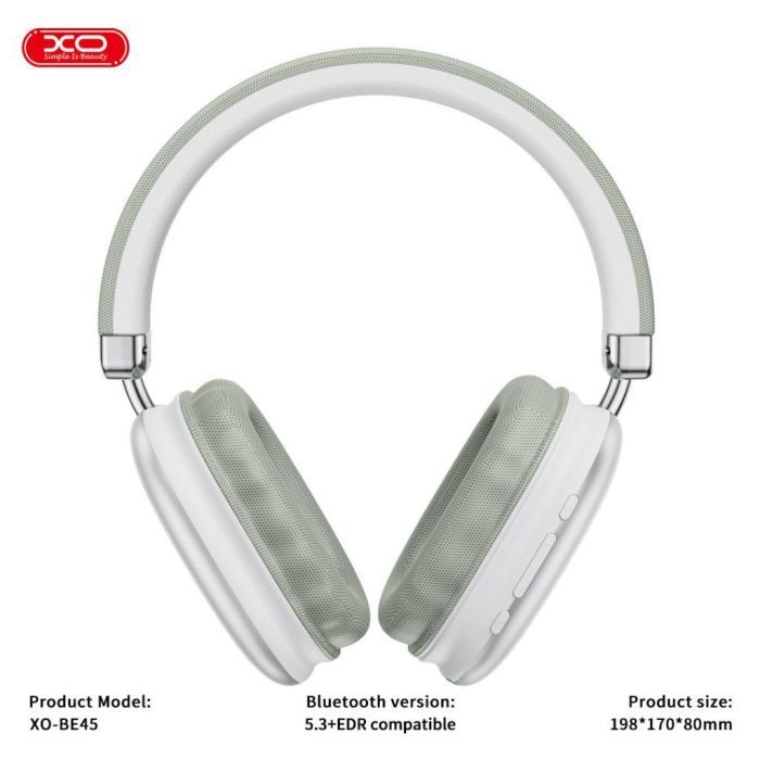 Навушники XO BE45 Silver (XO-BE45-SL) зображення 2