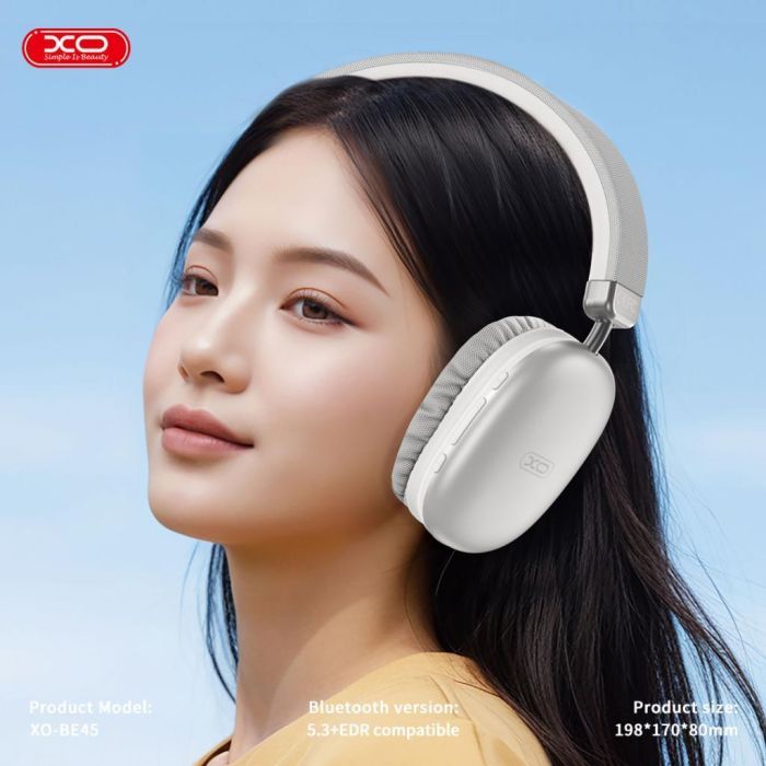 Навушники XO BE45 Silver (XO-BE45-SL) зображення 4