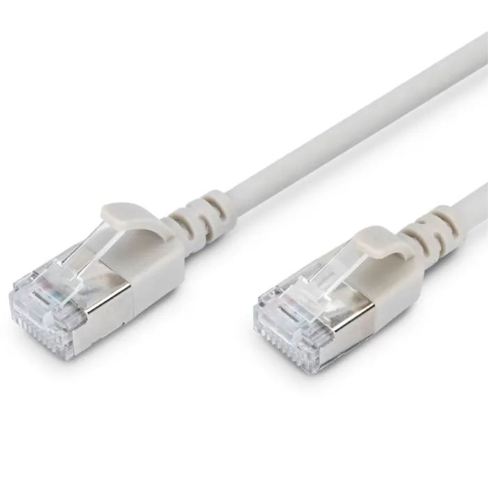 Патч-корд 5м, FTP, cat.6A, Sliim, AWG 32/7, Cu, LSZH, grey Digitus (DK-1632-A-050S)