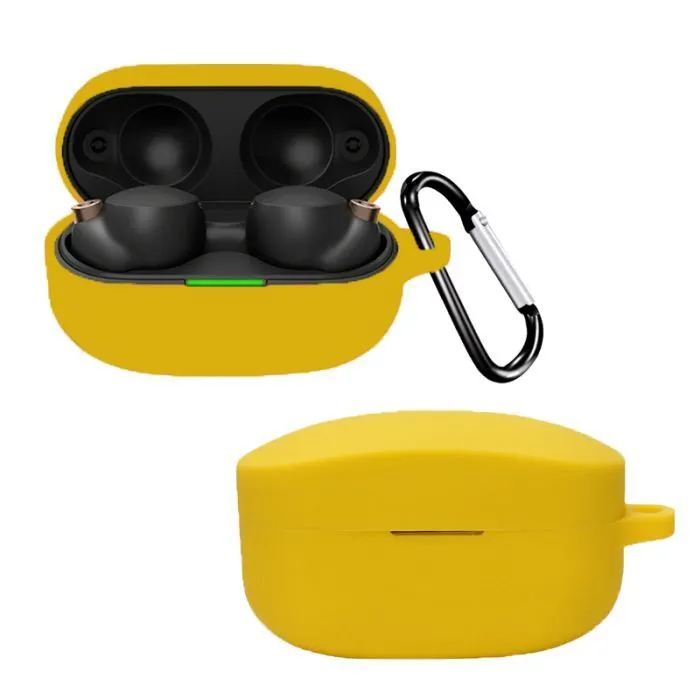 Чехол для наушников BeCover Silicon для Sony WF-1000XM4 Yellow (707195)
