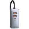 Зарядное устройство Baseus 2xUSB-C + 2xUSB 120W + extension cord gray (CCBT-A0G) изображение 5