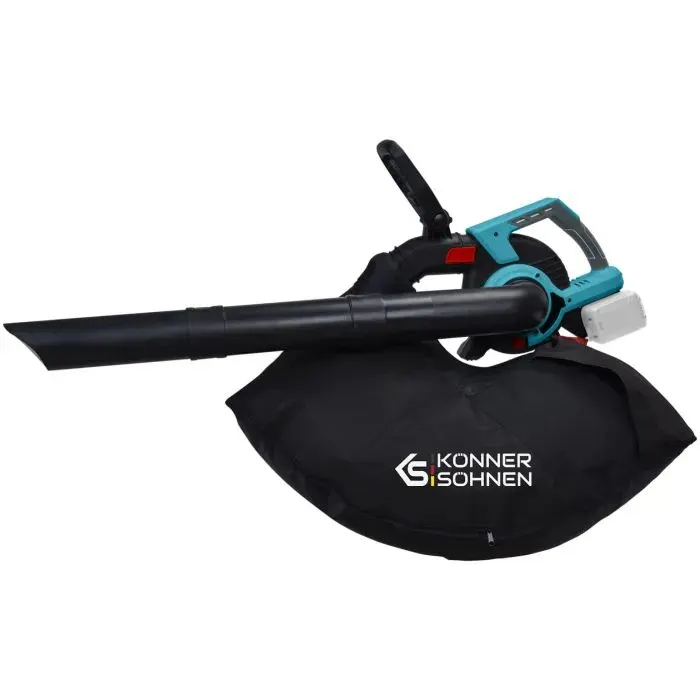 Повітродувка Konner&Sohnen 40V (20+20V), 2x4Ah, 3.5кг (KSLBV-40VSET) зображення 5