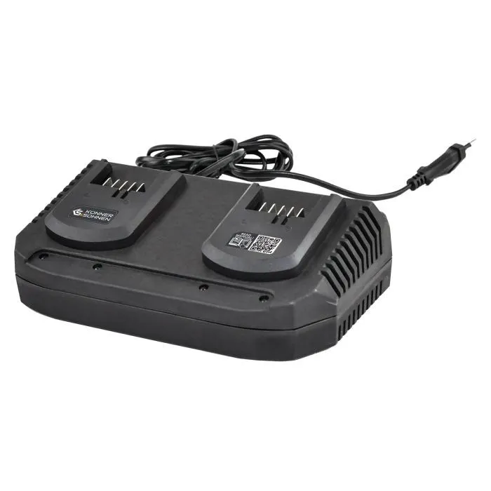 Воздуходувка Konner&Sohnen 40V (20+20V), 2x4Ah, 3.5кг (KSLBV-40VSET) изображение 8