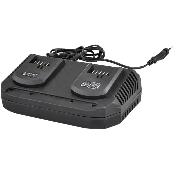 Повітродувка Konner&Sohnen 40V (20+20V), 2x4Ah, 3.5кг (KSLBV-40VSET) зображення 8