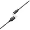 Дата кабель USB 2.0 AM to USB-C 1.2m 3A TPE black Acefast (6974316283812) изображение 3